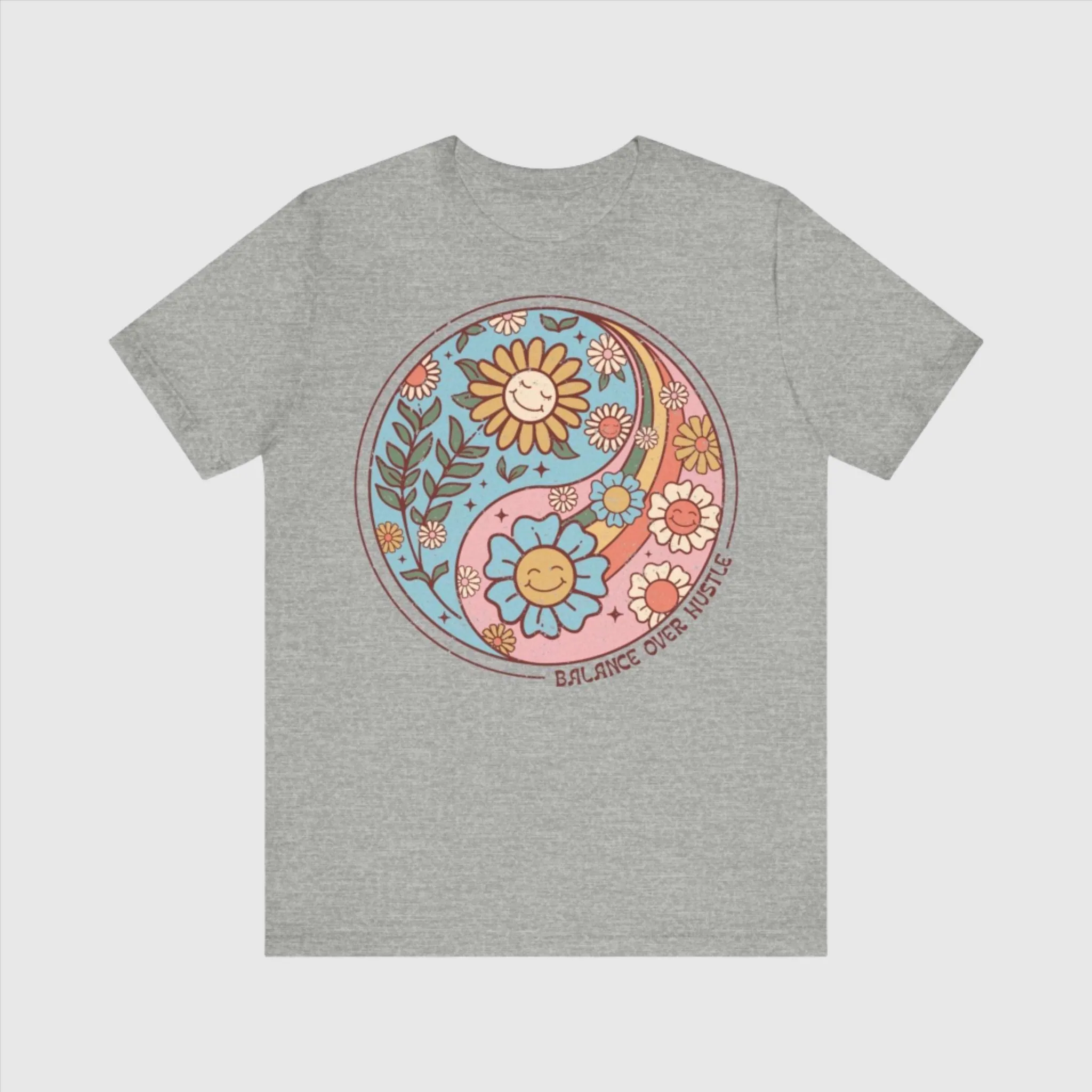 Unisex Boho Jersey Short Sleeve Tee