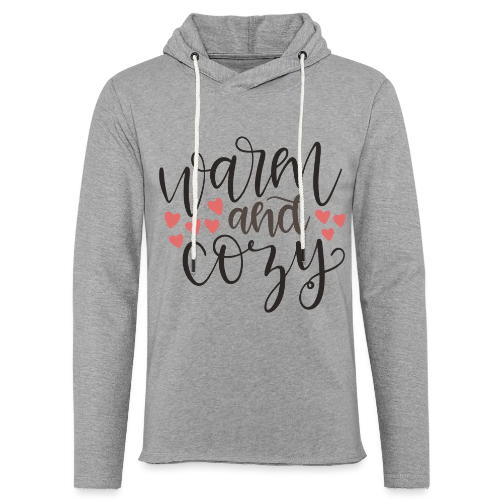 Warm and Cozy Lightweight Terry Hoodie