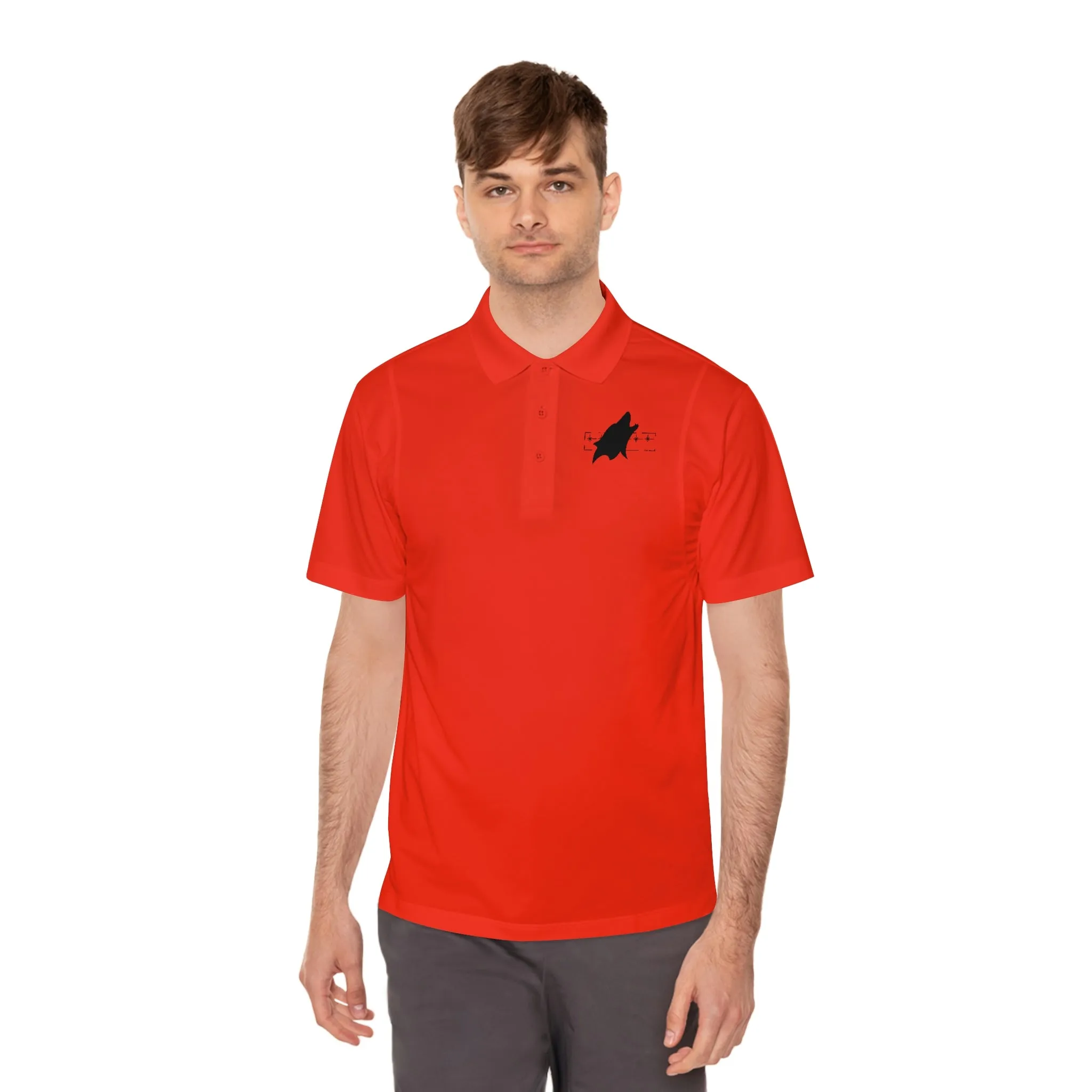 Wolf Men's Sport Polo Shirt