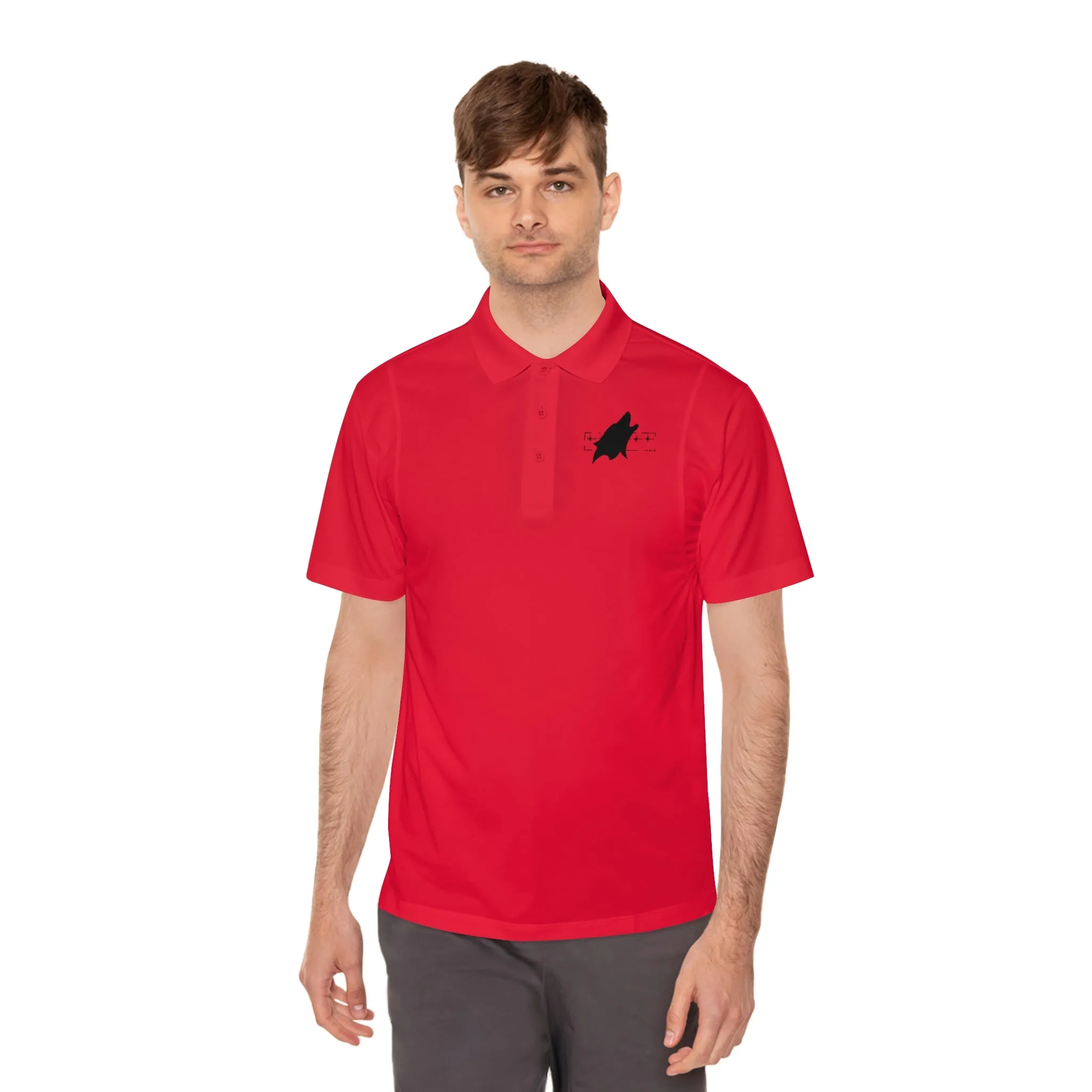 Wolf Men's Sport Polo Shirt