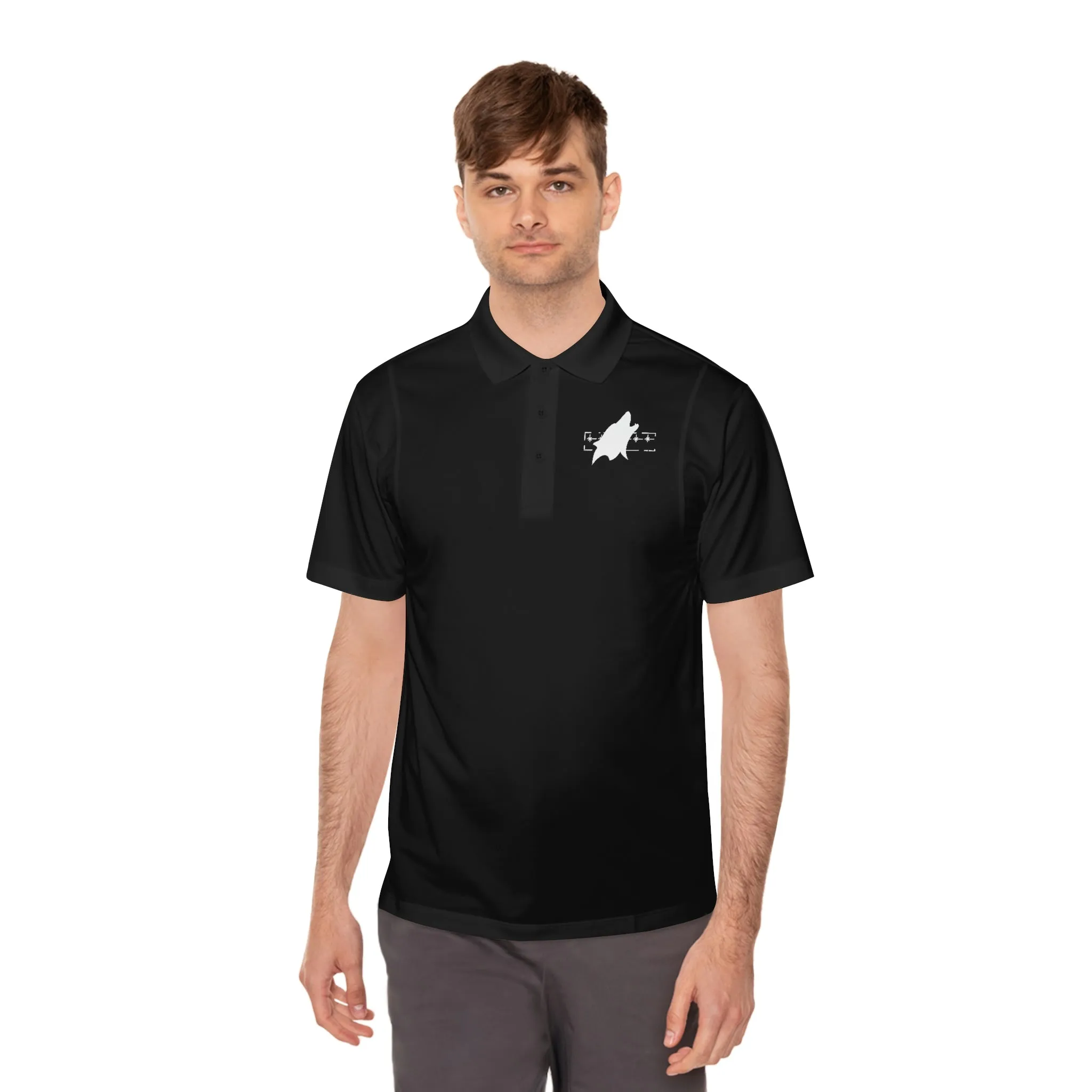 Wolf Men's Sport Polo Shirt