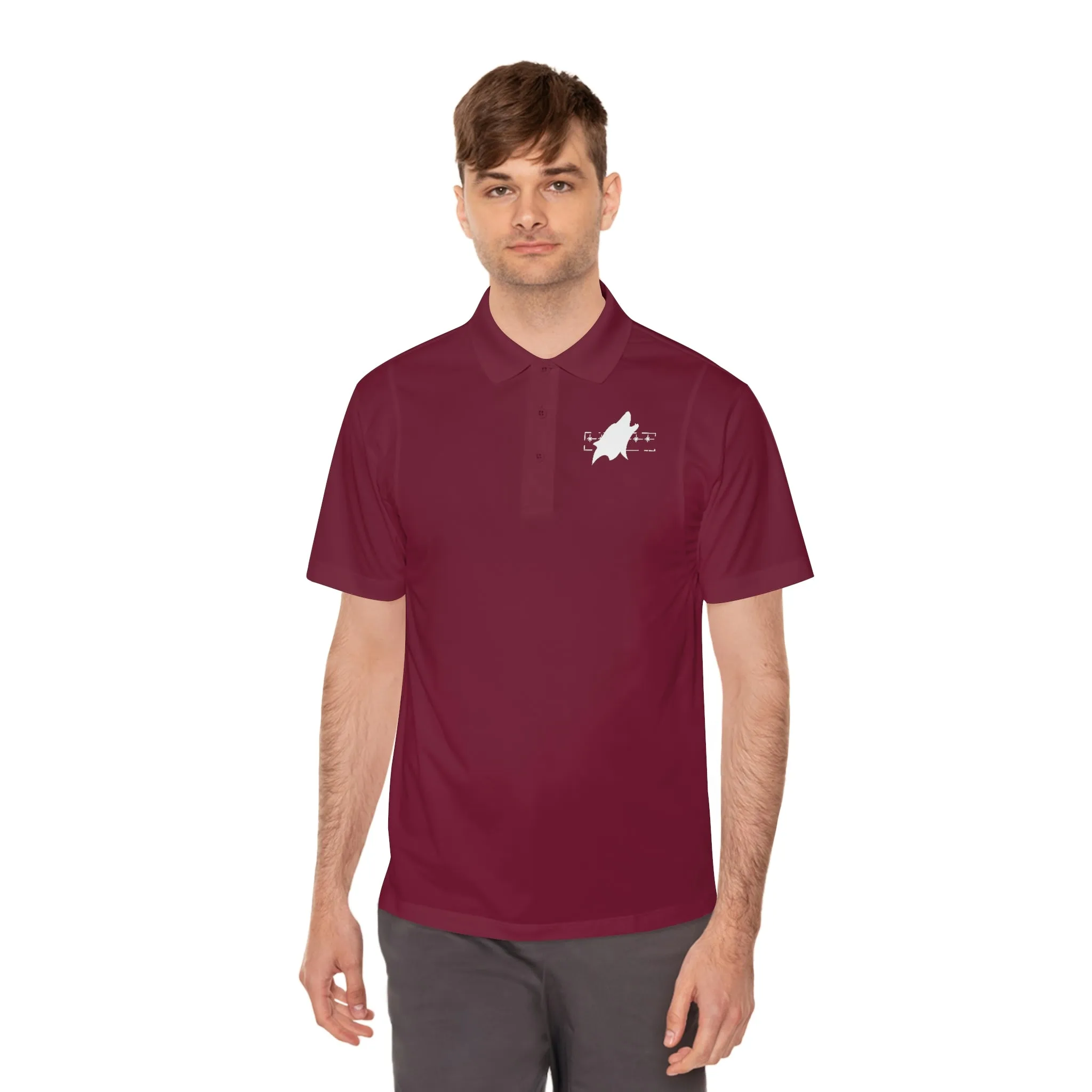 Wolf Men's Sport Polo Shirt