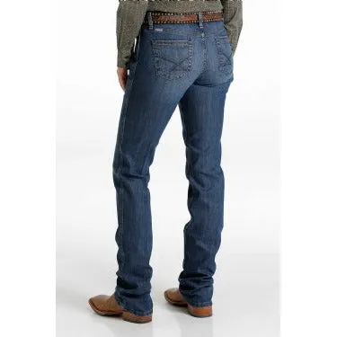 WOMEN'S CINCH SHANNON SLIM FIT JEAN - MEDIUM STONEWASH